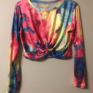 Stunning Tie-died Crop
